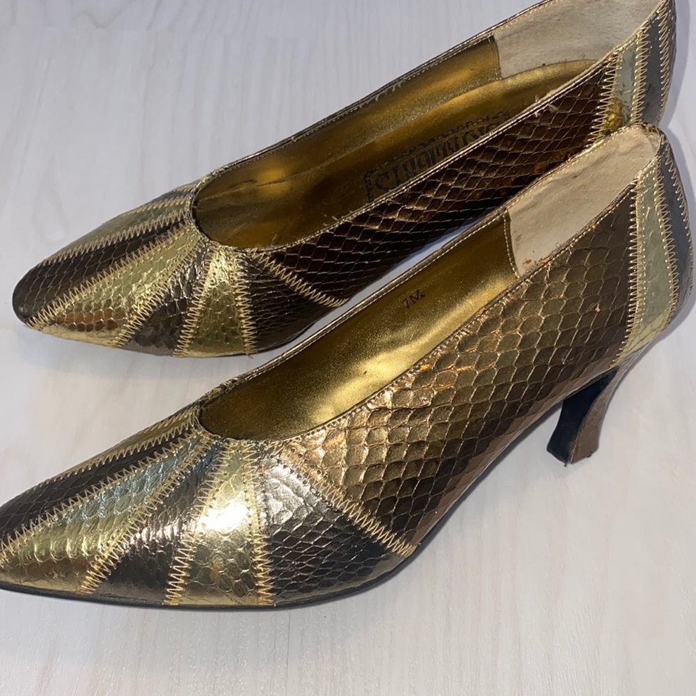 Skyelights - Vintage Genuine Fine Leather Heels